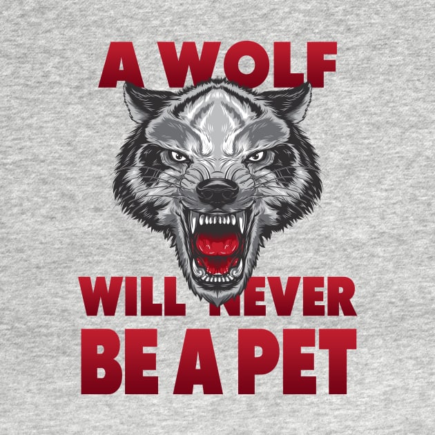 A Wolf will newer be a Pet by g14u